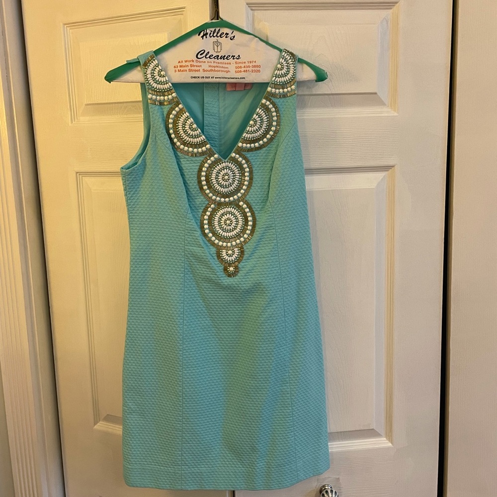 Lilly Pulitzer Gorgeous Light Blue Dress, Great Condition. Size 0
